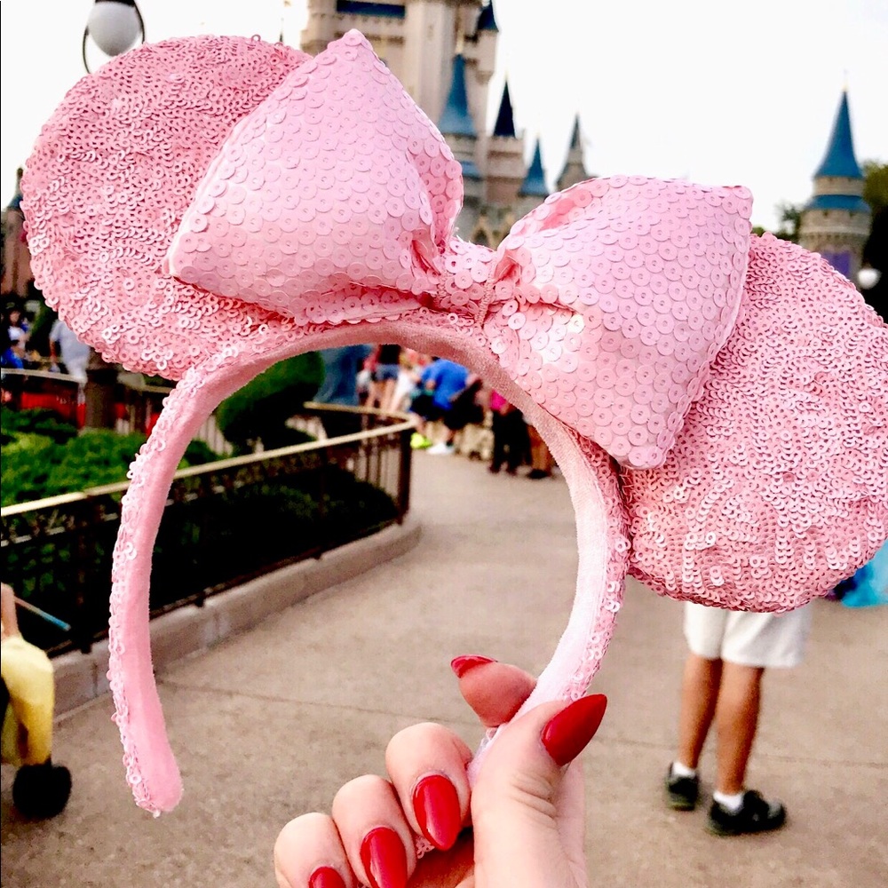 Millennial Pink Minnie Ears